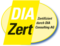 DIAZert – zertifiziert durch DIA Consulting AG